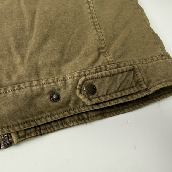 Levi’s Cotton Shell Military Style Moto Field Jacket NWT New - Picture 8 of 10